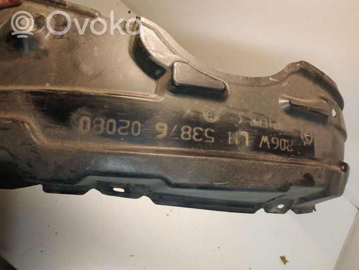 Toyota Corolla E120 E130 Pare-boue passage de roue avant 5387602080