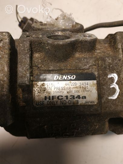 Toyota Avensis T220 Air conditioning (A/C) compressor (pump) 4472203434