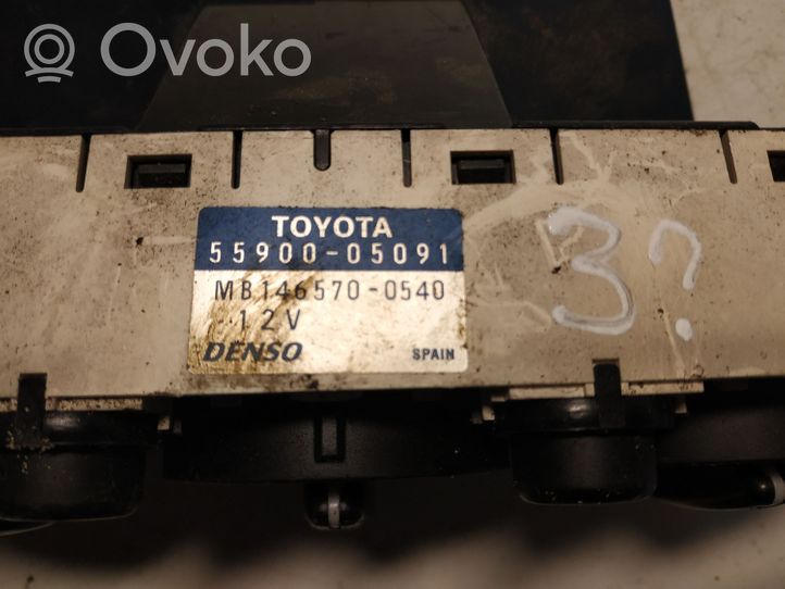 Toyota Avensis T220 Unité de contrôle climatique 5590005091