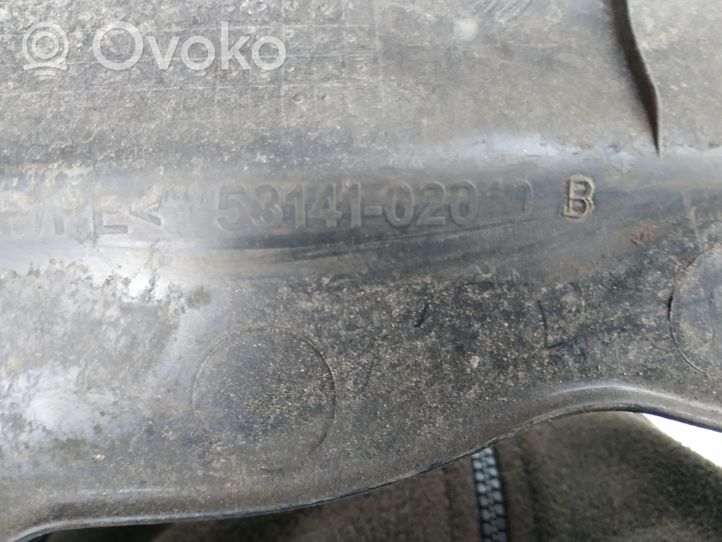 Toyota Corolla E120 E130 Moldura embellecedora del gancho del capó/tapa del motor 5314102010