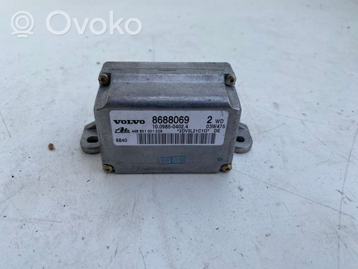 Volvo S80 ESP acceleration yaw rate sensor 8688069