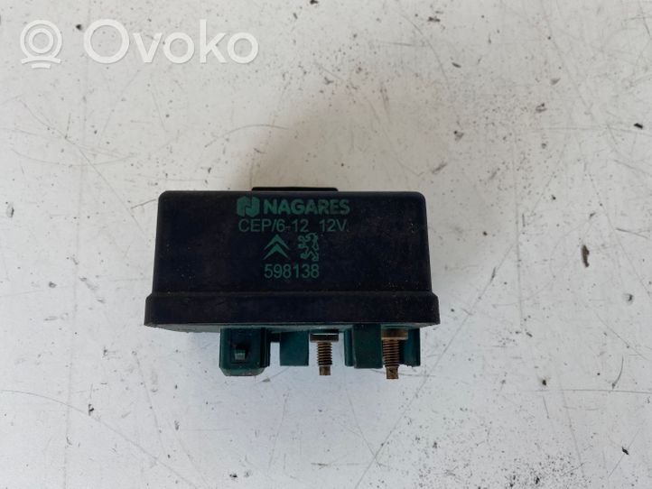 Peugeot 806 Przekaźnik / Modul układu ogrzewania wstępnego 598138