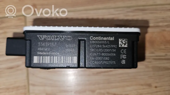 Volvo V60 Unité de commande / module de verrouillage centralisé porte S180036003