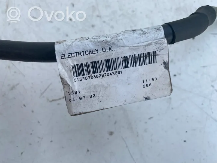 Volvo V70 Câble négatif masse batterie 9162579