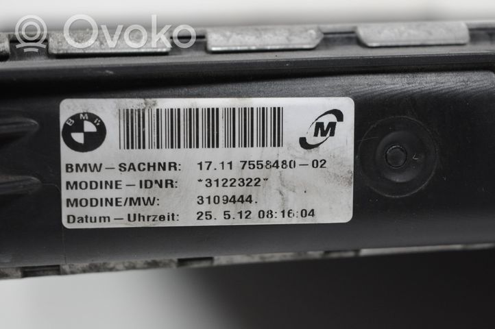 BMW Z4 E89 Coolant radiator 7558480