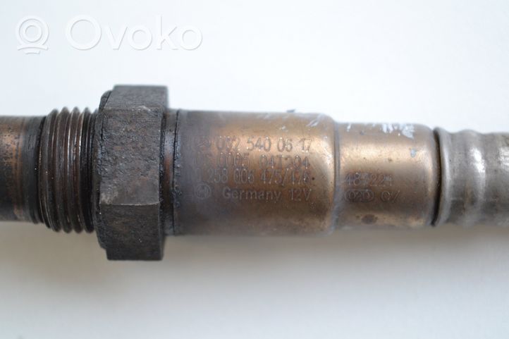 Mercedes-Benz CLC CL203 Sonda lambda 0025400617