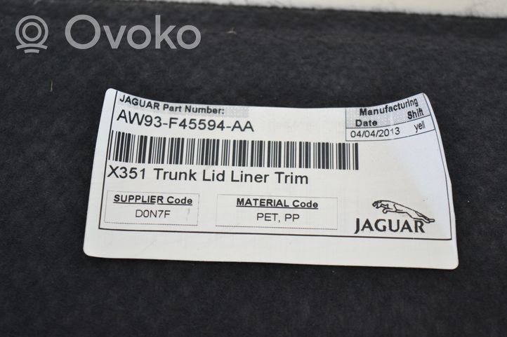 Jaguar XJ X351 Tailgate trim AW93F22678AD