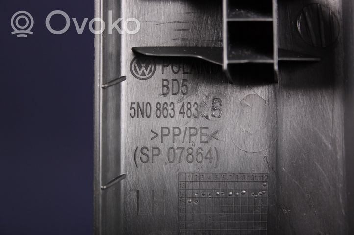 Volkswagen Tiguan Garniture de protection de seuil intérieur 5N08634484