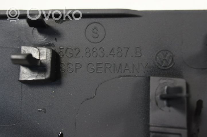 Volkswagen Golf VII Inne części wnętrza samochodu 5G2863487B