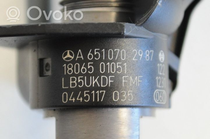 Mercedes-Benz GLC X253 C253 Set di iniettori A6510702987