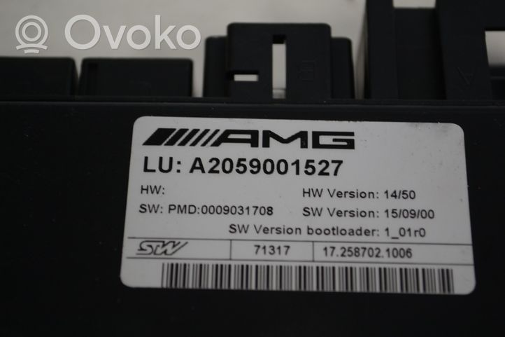 Mercedes-Benz C W205 Sterownik / Moduł ECU A2059001527