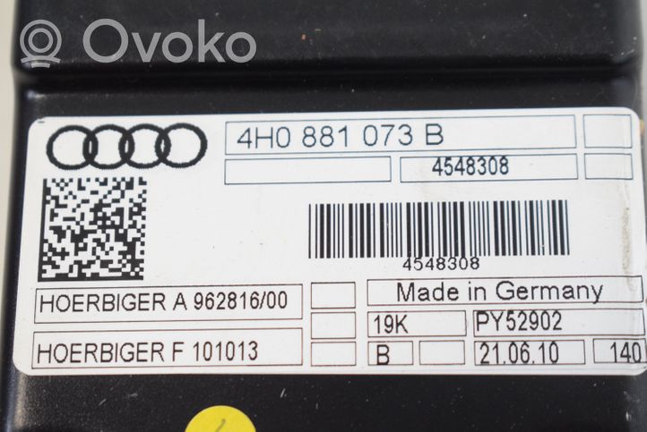 Audi A6 S6 C6 4F Moduł / Sterownik fotela 4H0881073B