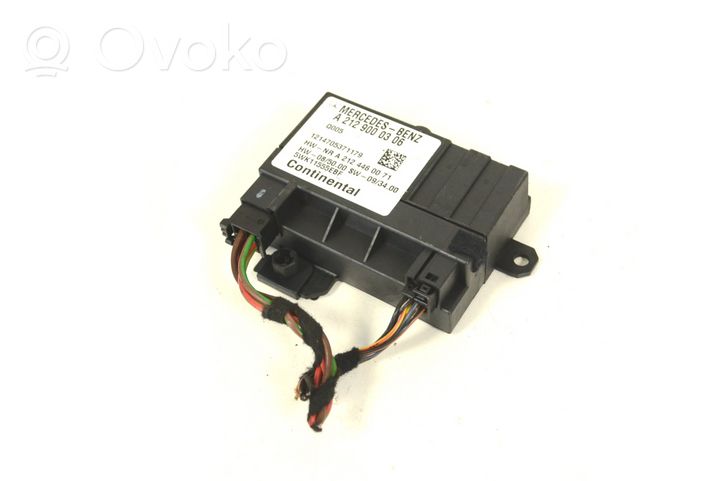 Mercedes-Benz Vito Viano W639 Unité de commande / module de pompe à carburant A2129000306