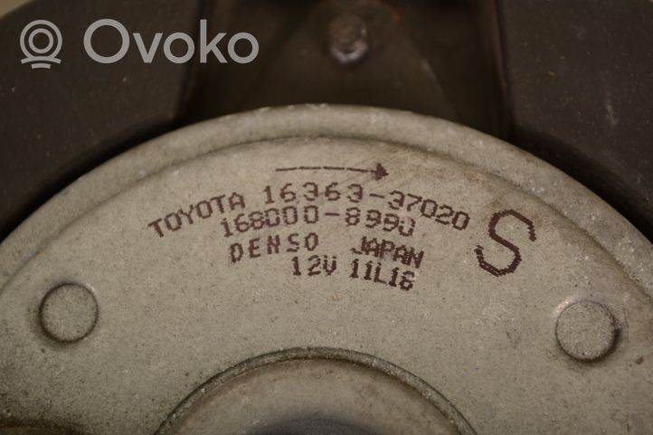 Toyota Prius (XW30) Jäähdyttimen jäähdytinpuhaltimen suojus 1636337020