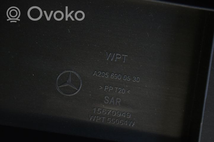 Mercedes-Benz C W205 Keskikonsolin takasivuverhoilu A2056900530