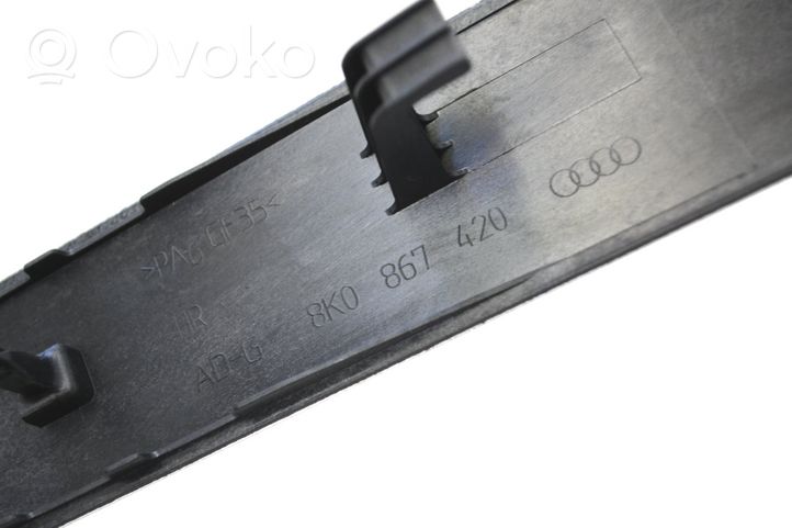 Audi A4 S4 B8 8K Rivestimento pulsantiera finestrino della portiera posteriore 8K0867420