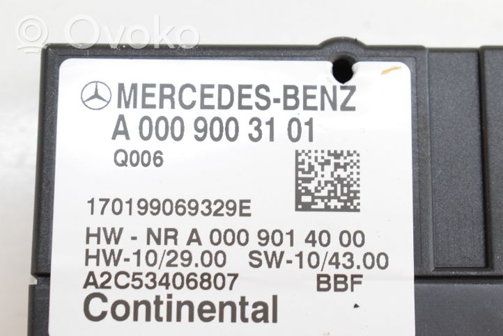 Mercedes-Benz GLE (W166 - C292) Centralina/modulo pompa dell’impianto di iniezione A0009003101