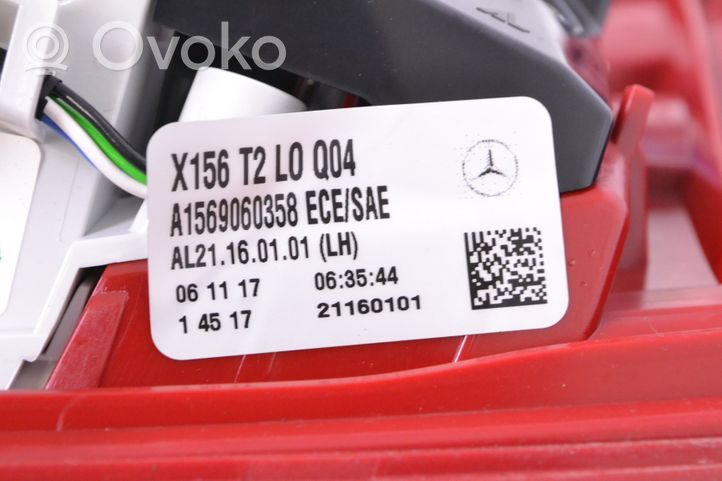 Mercedes-Benz GLA W156 Galinių žibintų komplektas A1569060758