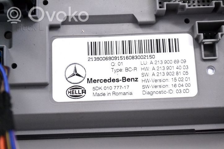 Mercedes-Benz E W213 Korin keskiosan ohjainlaite A2139028105