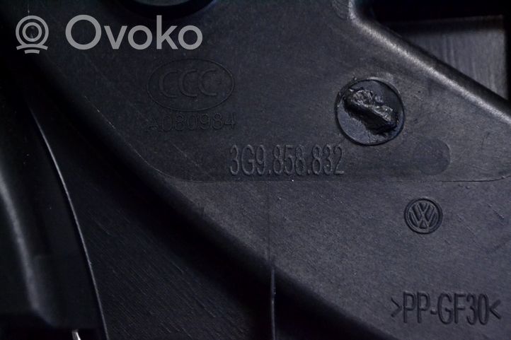 Volkswagen PASSAT B8 Osłona tylna tunelu środkowego 3G9858832