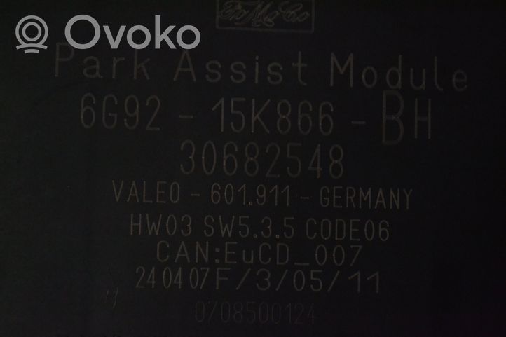 Volvo S80 Unidad de control/módulo PDC de aparcamiento 30682548