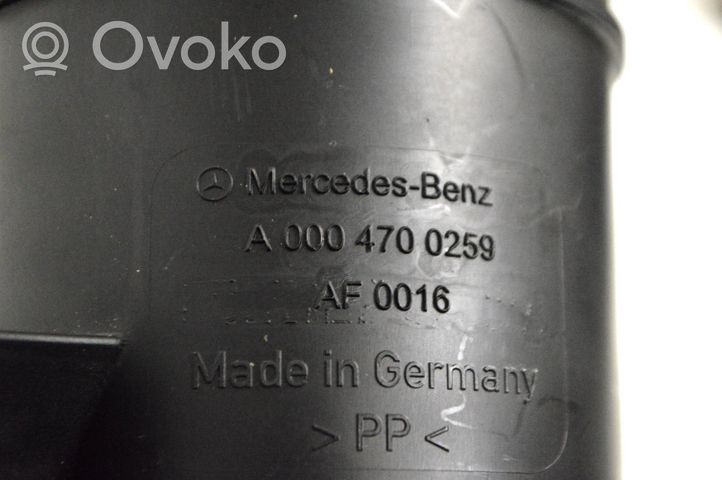 Mercedes-Benz S W222 Cartouche de vapeur de carburant pour filtre à charbon actif A0004700259