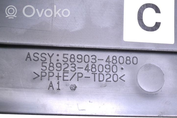 Lexus RX 330 - 350 - 400H Muu keskikonsolin (tunnelimalli) elementti 5890348080