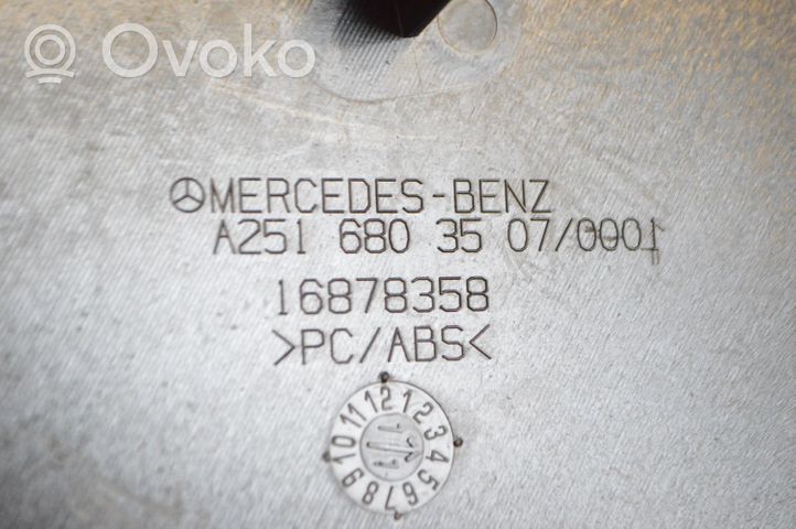 Mercedes-Benz R W251 Muu keskikonsolin (tunnelimalli) elementti A2516803507