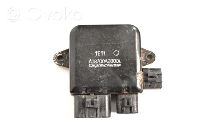 Infiniti M Coolant fan relay A18700A28001