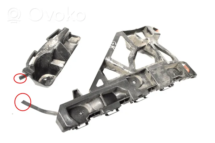 Opel Astra J Staffa angolare del supporto di montaggio del paraurti 13266141