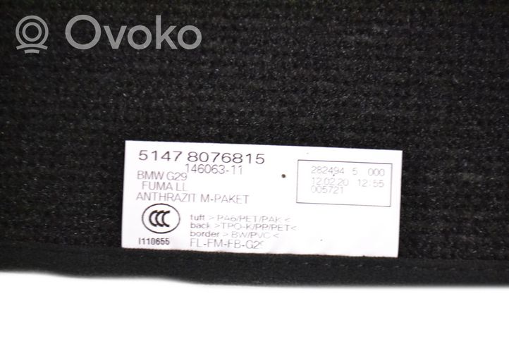 BMW Z4 g29 Car floor mat set 8076815