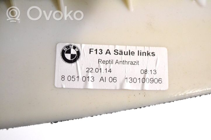 BMW 6 F12 F13 Osłona słupka szyby przedniej / A 8051013