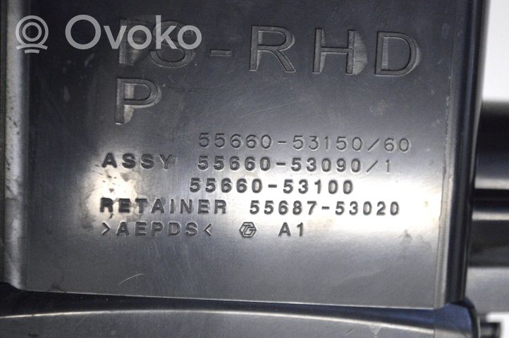 Lexus RC Dysze / Kratki nawiewu deski rozdzielczej 5566053090