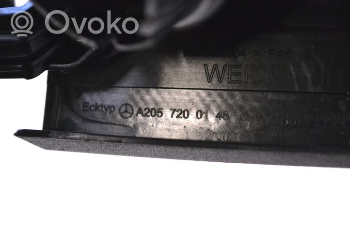 Mercedes-Benz C W205 Kojelaudan keskiosan kaiuttimen suoja A2057200148