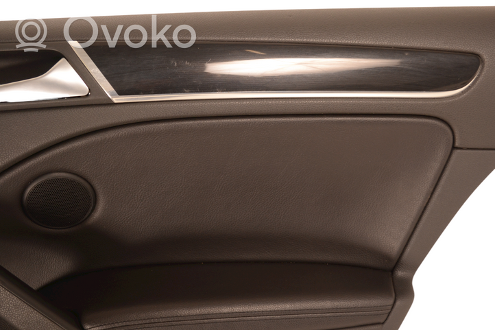 Volkswagen Golf VI Garniture panneau de porte arrière 5K0837114
