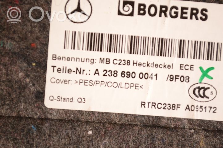 Mercedes-Benz E W238 Apdaila galinio dangčio A2386900041