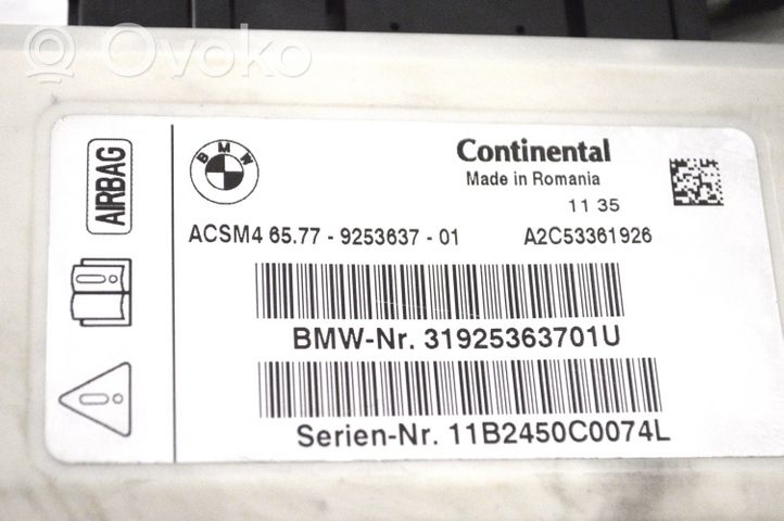 Bentley Continental Turvatyynyn ohjainlaite/moduuli 9253637