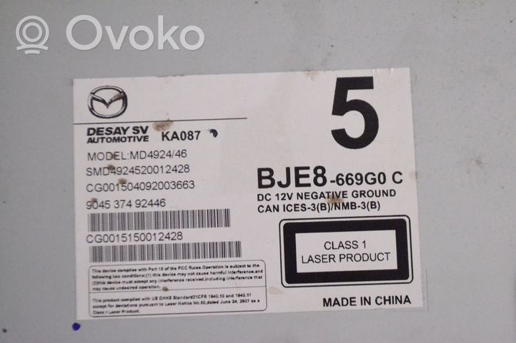 Mazda 3 II CD/DVD-vaihdin BJE8669G0C