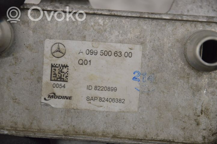 Mercedes-Benz E W213 Refroidisseur d'huile moteur A0995006300