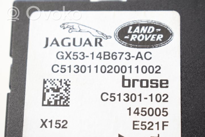 Jaguar F-Type Sterownik / Moduł elektrycznej klapy tylnej / bagażnika GX5314B673AC