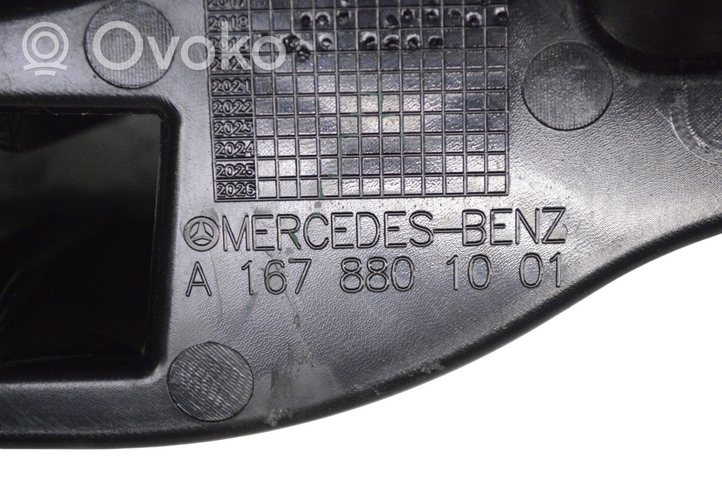Mercedes-Benz GLE W167 Staffa di rinforzo montaggio del paraurti posteriore A1678801001
