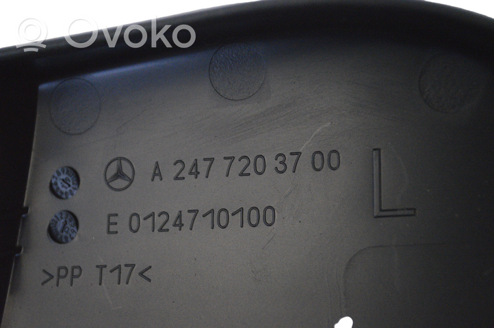 Mercedes-Benz B W247 Copertura in plastica per specchietti retrovisori esterni A2477203700