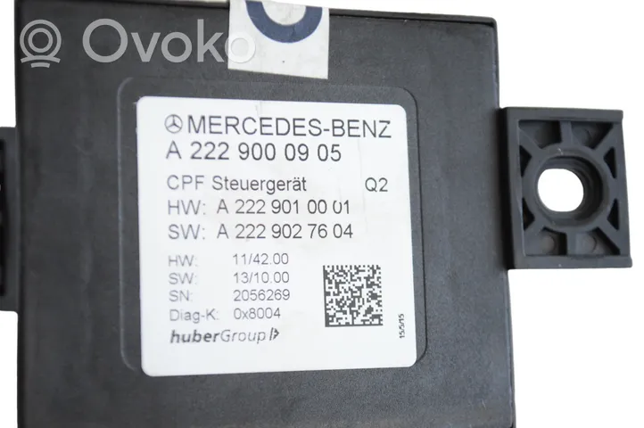 Mercedes-Benz S C217 Module de contrôle vidéo A2229027604