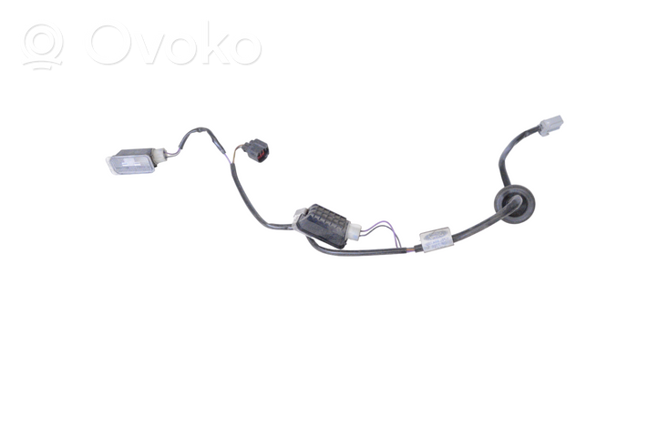 Ford Mondeo MK V Lampa oświetlenia tylnej tablicy rejestracyjnej 6M2A13550AC