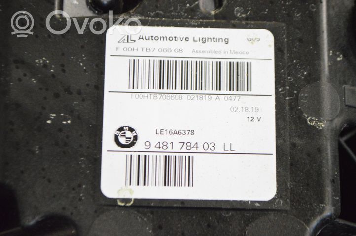 BMW X5 G05 Lot de 2 lampes frontales / phare 9481784