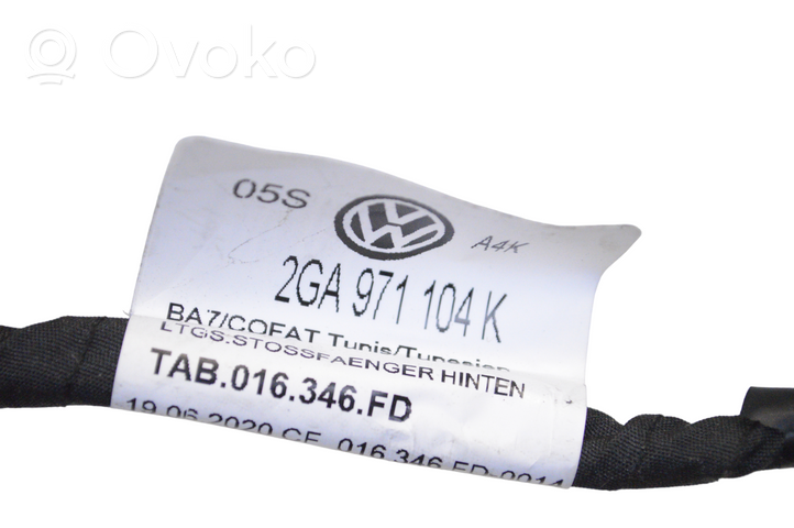Volkswagen T-Roc Pysäköintitutkan anturin johtosarja (PDC) 2GA971104K