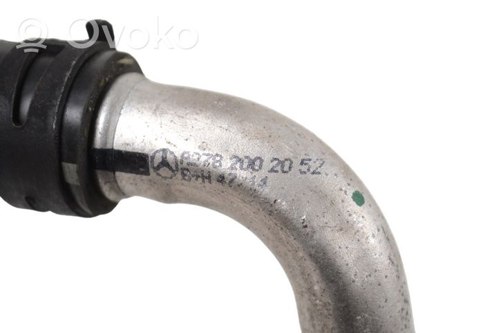 Mercedes-Benz S C217 Tubo flessibile del liquido di raffreddamento del motore A2782002052