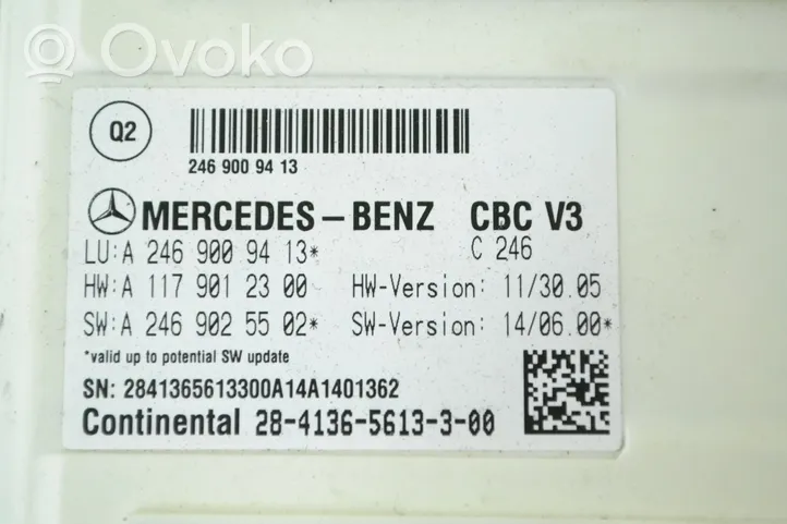 Mercedes-Benz A W176 Sterownik / Moduł komfortu A2469009413