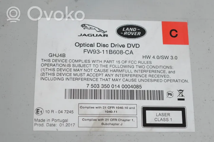 Land Rover Discovery 5 Changeur CD / DVD FW9311B608CA