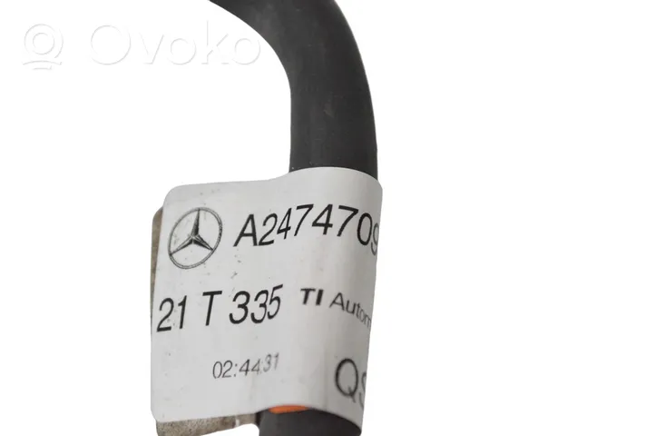Mercedes-Benz A W177 Tubo di aspirazione dell’aria A2474709301